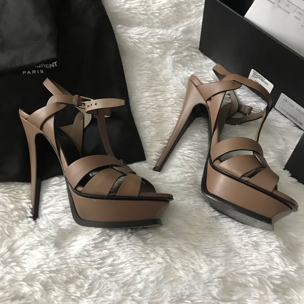 🎉HP🎉 [yves saint laurent] YSL tribute sandal - Picture 4 of 8